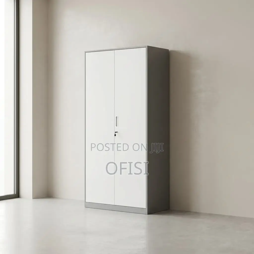 Office Cabinet; Durable Steel 2 Door Metal Storage Cabinet