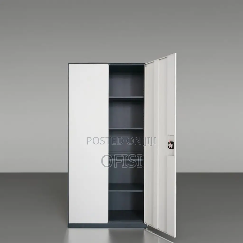 Office Cabinet; Durable Steel 2 Door Metal Storage Cabinet