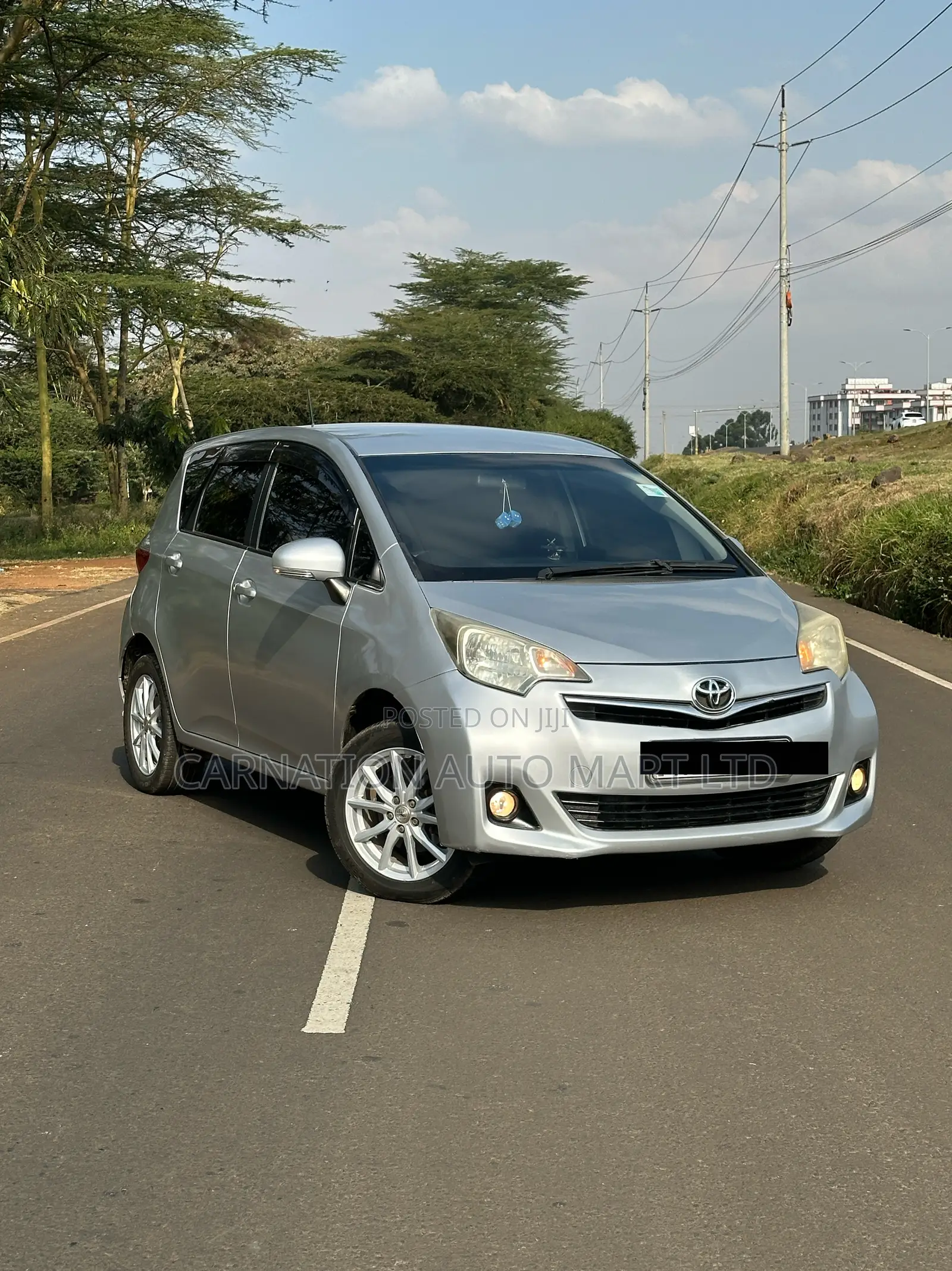 Toyota Ractis 2010 Silver