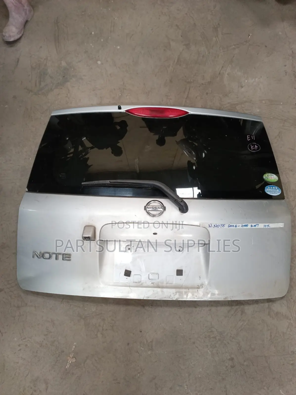 Boot Nissan Note 2006 - 2008