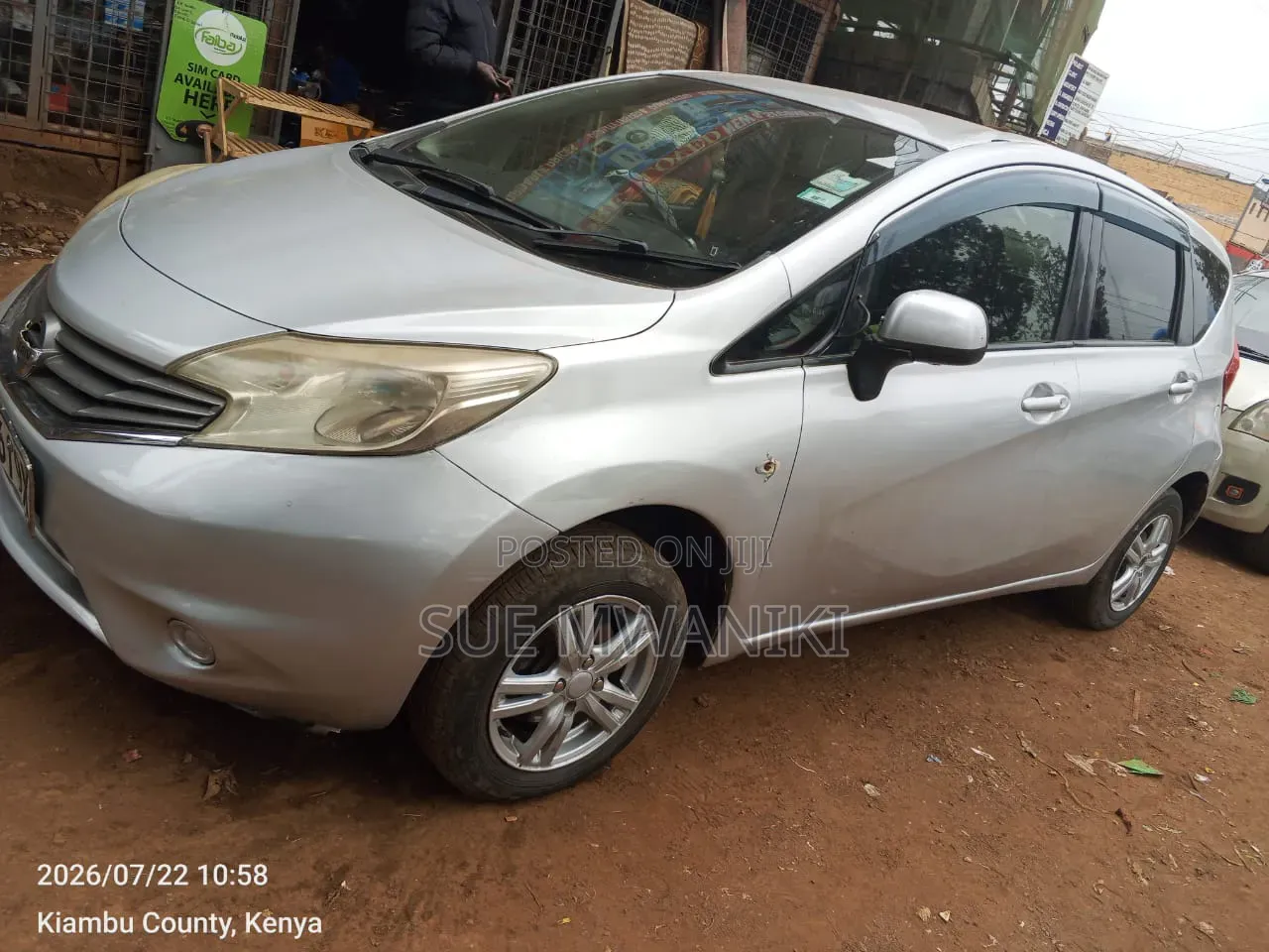 Nissan Note 2012 Silver