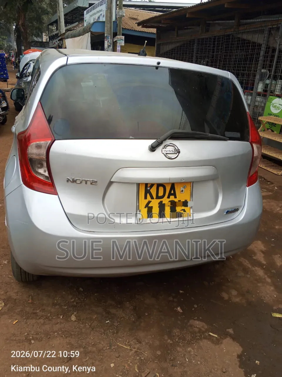 Nissan Note 2012 Silver