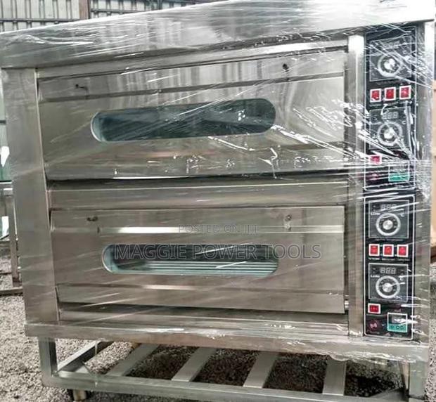 New Premier Commercial Electric Oven Two Deck Four Trays /Quality Oven