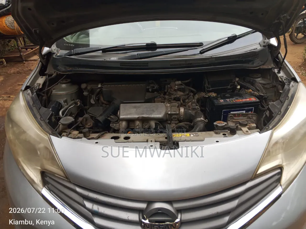 Nissan Note 2012 Silver