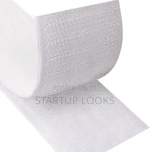 Double Sided Velcro White Per Metre 1inch