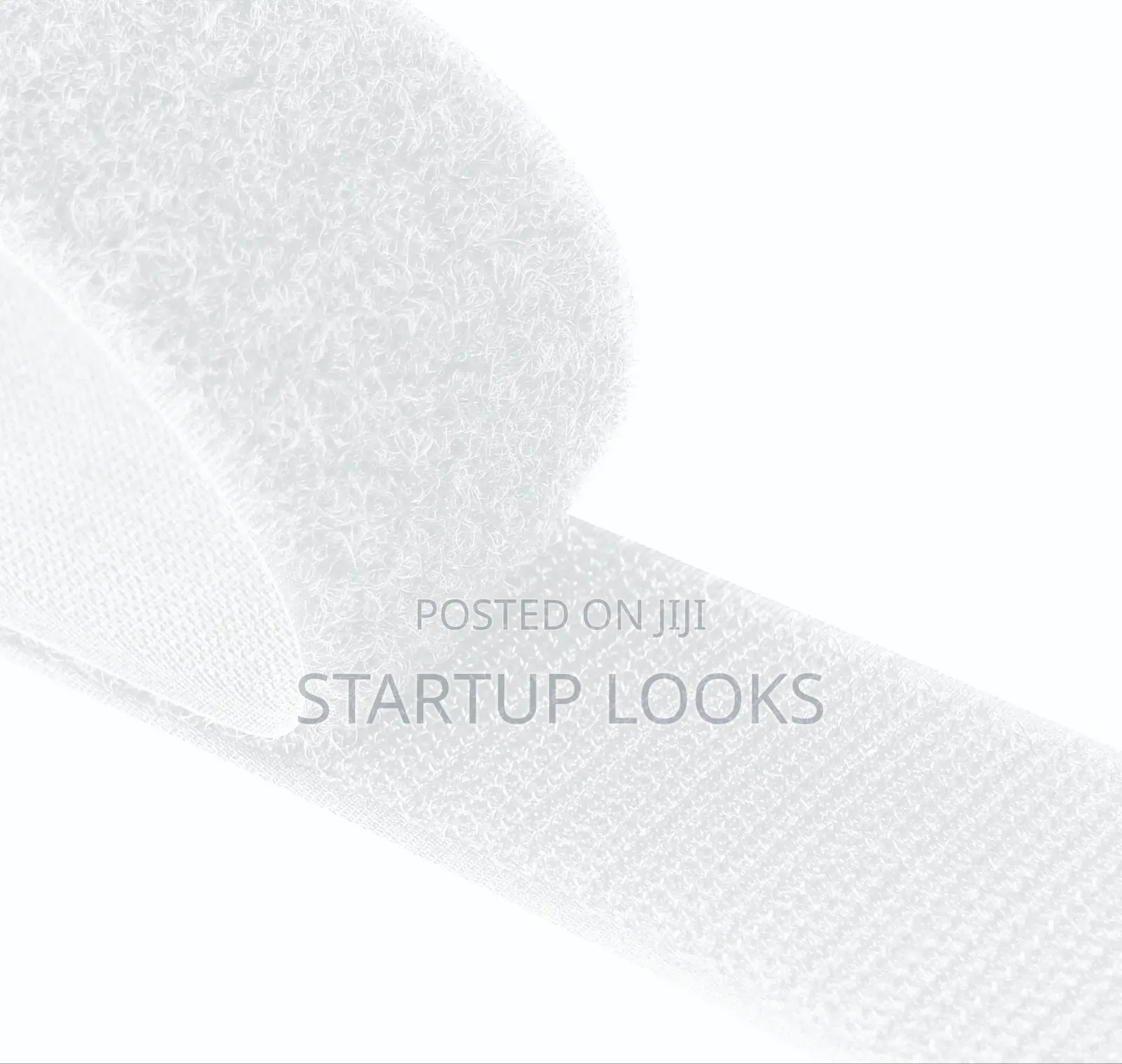Double Sided Velcro White Per Metre 1inch