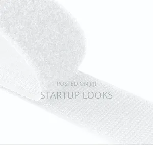 Double Sided Velcro White Per Metre 1inch