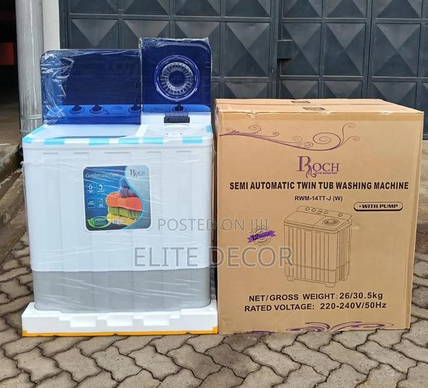 ROCH 14KG Twin Tub Washing Machine – Heavy Duty Large Capacity Washer