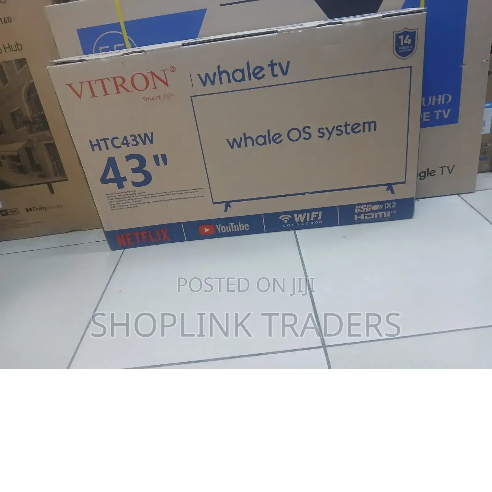 Vitron 43 Inches Smart Android TV