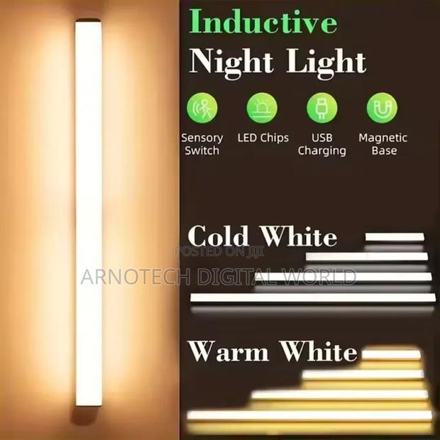 USB Ultra-Thin Rechargeable LED Motion Sensor Light – Dimmable Lamp - thumbnail 4