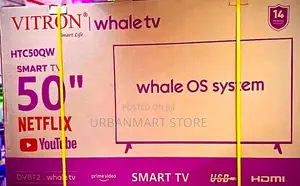 Vitron 50 Inch QLED Whale Smart UHD TV