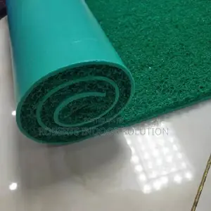 Heavy-Duty Green PVC Spaghetti Mat