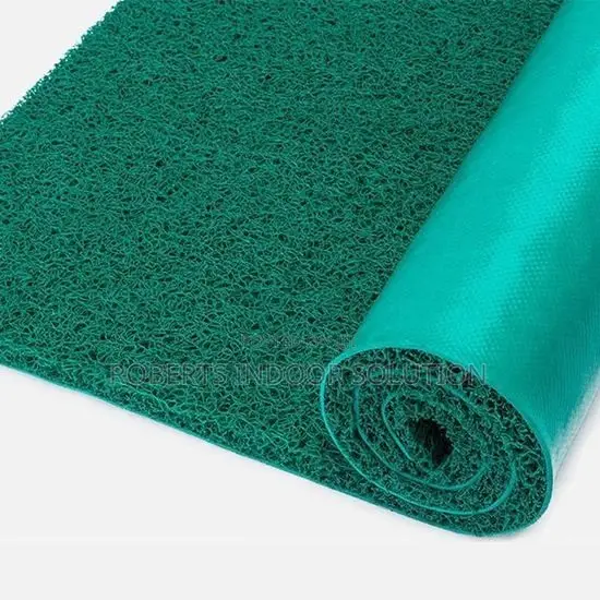 Heavy-Duty Green PVC Spaghetti Mat