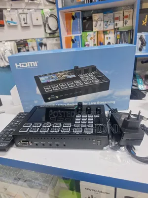 Hdmi Video Switcher for Live Stream/TV With Screen