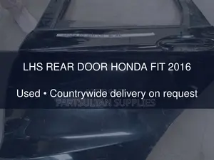 LHS Rear Door Honda Fit 2016