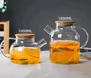 Heat Resistant Glass Tea Pot