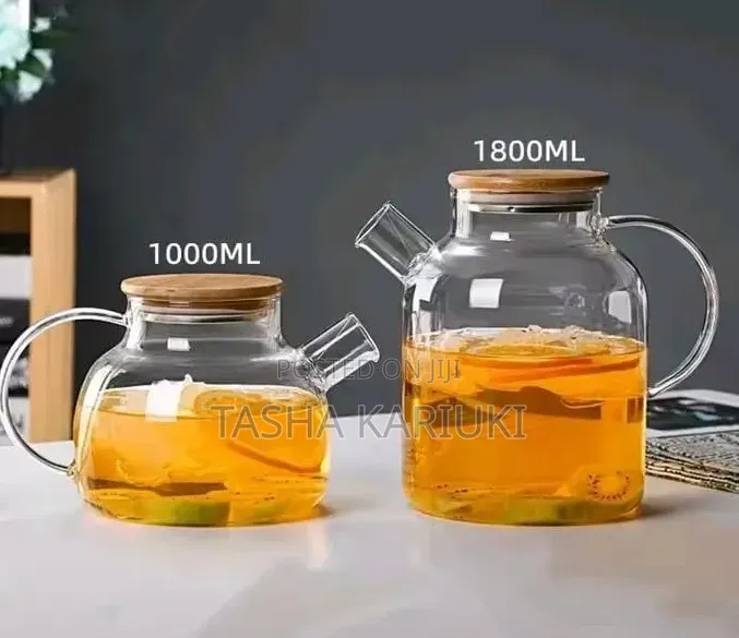 Heat Resistant Glass Tea Pot