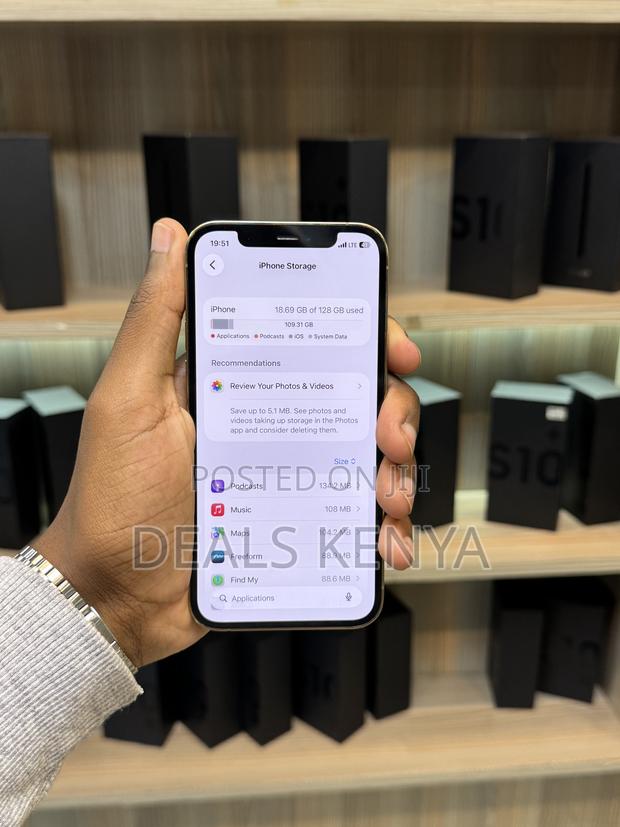 Apple iPhone 12 Pro 128 GB Rose Gold - thumbnail 2