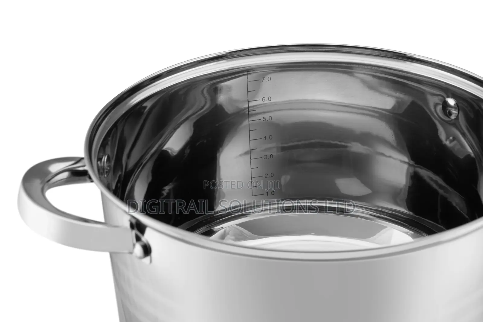 Edenberg 12PCS Stainless Steel Cookware Set With Marble Frypan