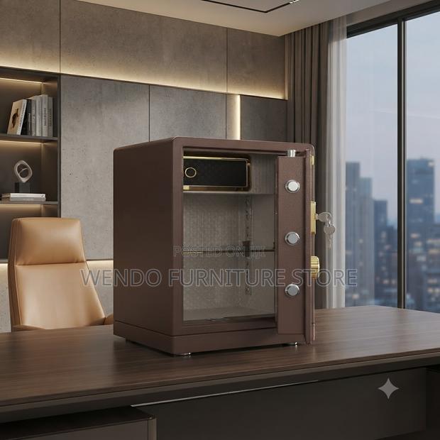 Office Safes; Fireproof Office Metallic Storage Safe Unit - thumbnail 3