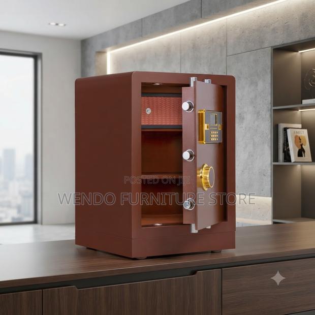 Office Safes; Fireproof Office Metallic Storage Safe Unit - thumbnail 4
