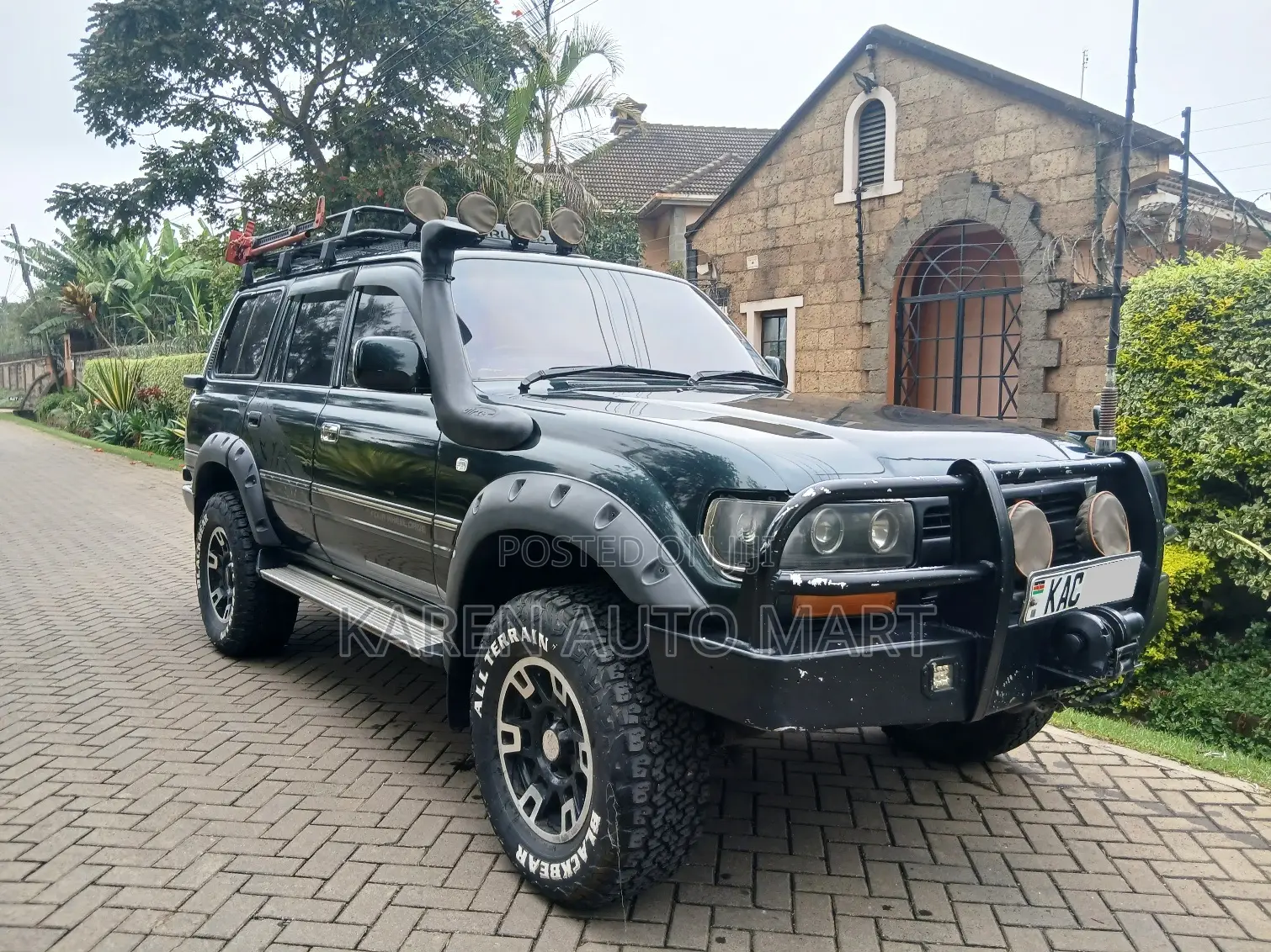 Toyota Land Cruiser 80 Wagon 1991 Green