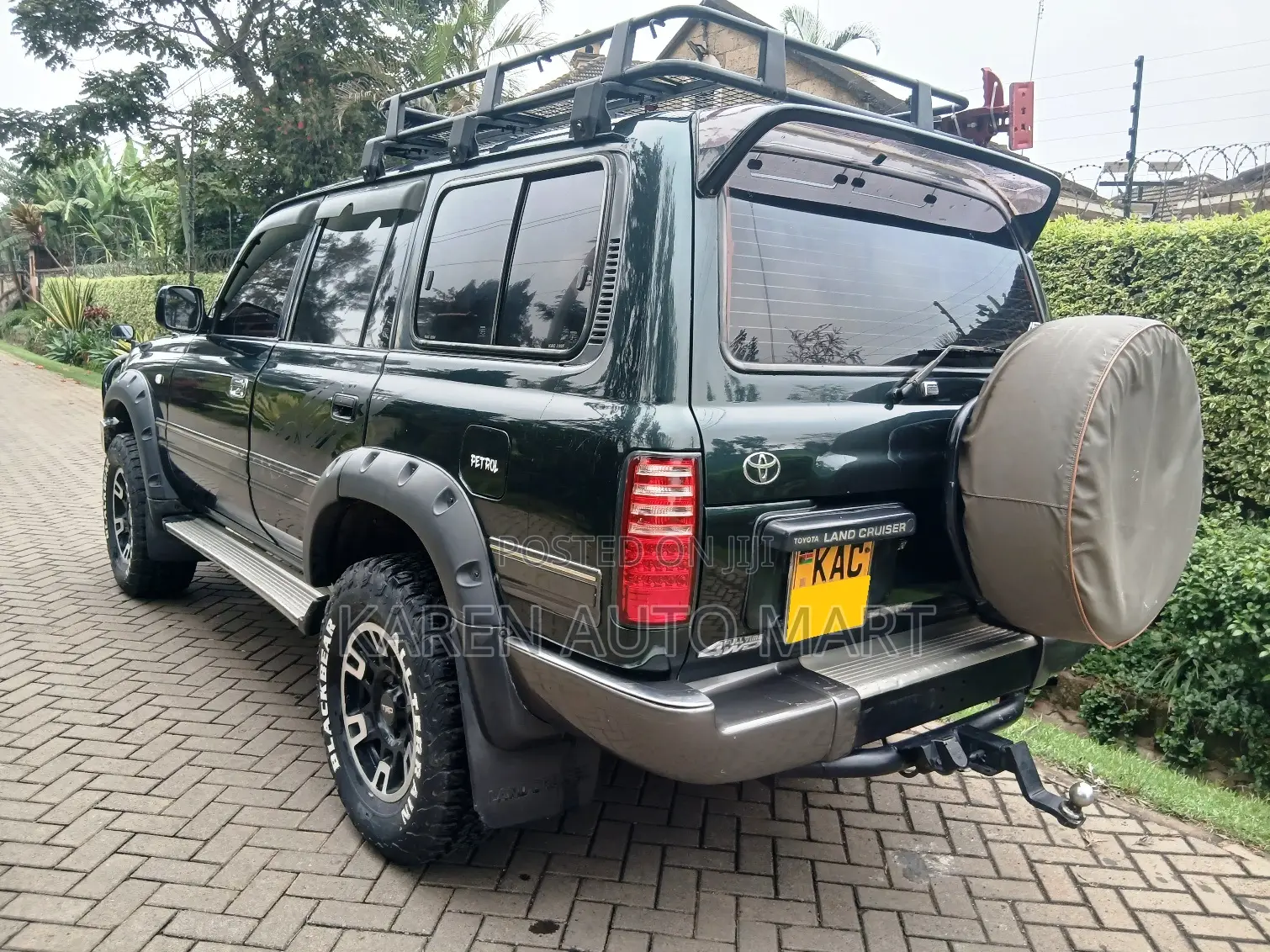 Toyota Land Cruiser 80 Wagon 1991 Green