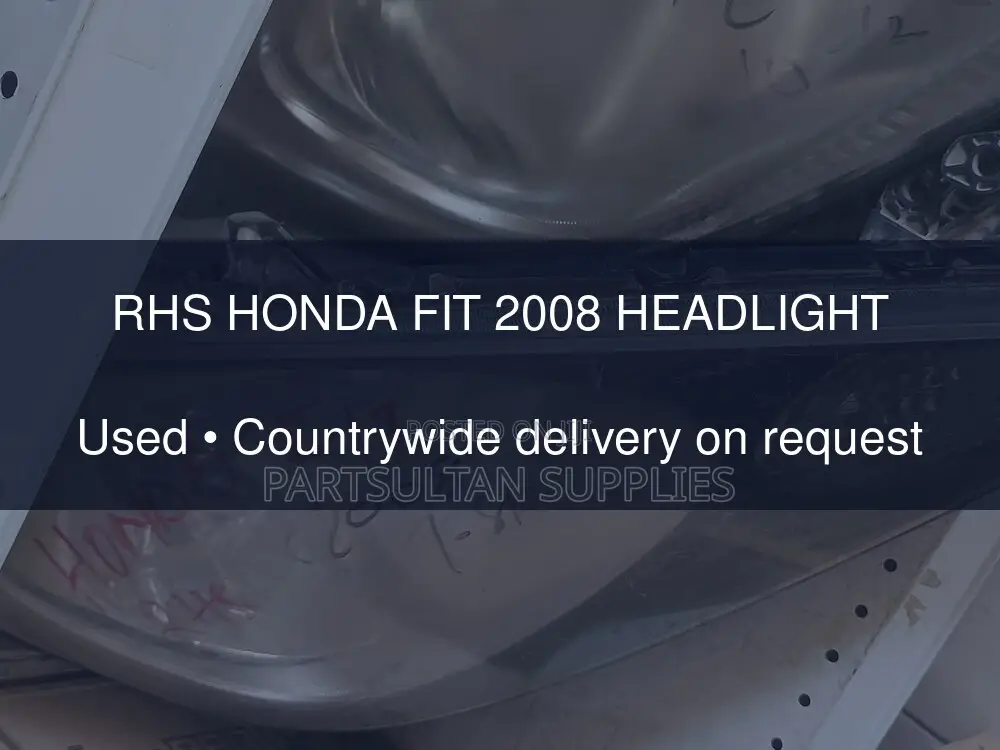 RHS Honda Fit 2008 Headlight