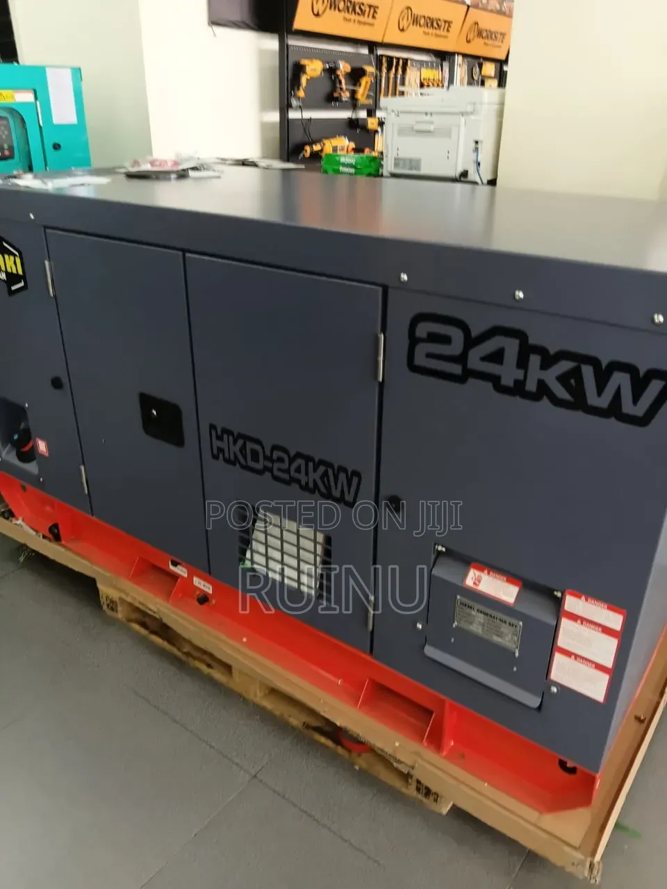 24kW Silent Diesel Generator, Model HKD-24KW