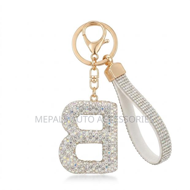 Luxury Alphabet Keychain