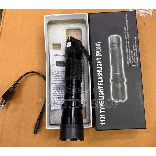 2in1 Flashlight With Teaser Security Mechanism