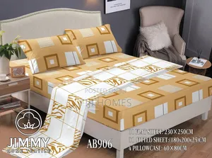 Coloured Stripped 6pc Mattress Cover