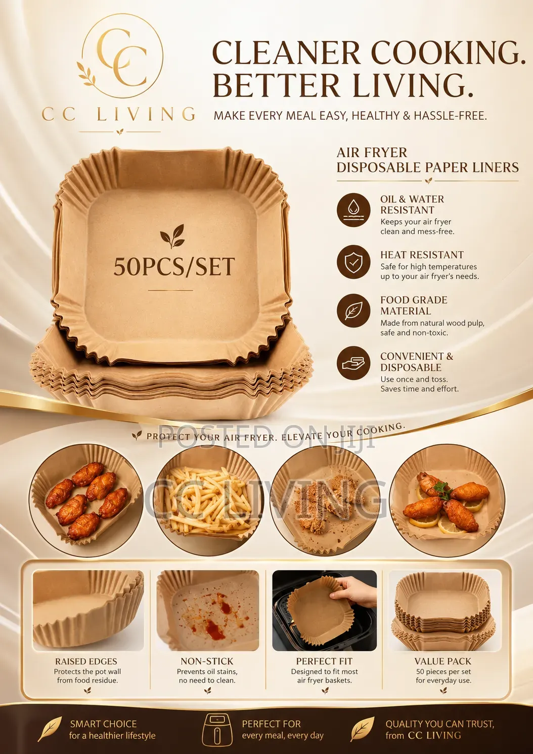 Disposable Air Fryer Liners