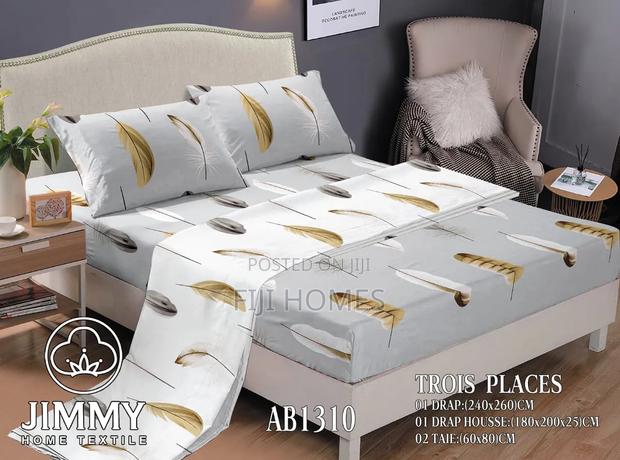 Coloured Stripped 6pc Mattress Cover - thumbnail 6