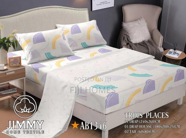 Coloured Stripped 6pc Mattress Cover - thumbnail 7
