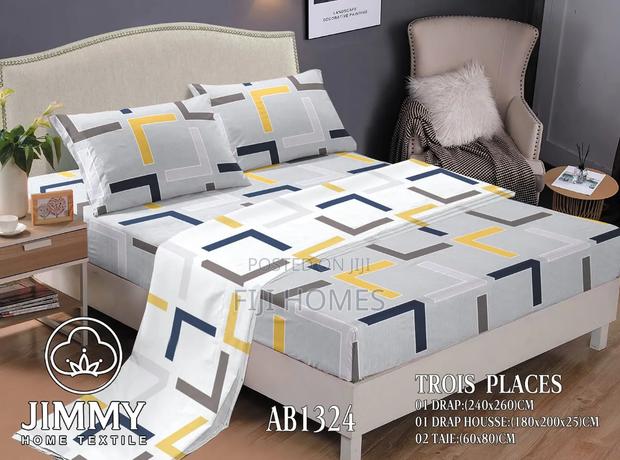 Coloured Stripped 6pc Mattress Cover - thumbnail 10