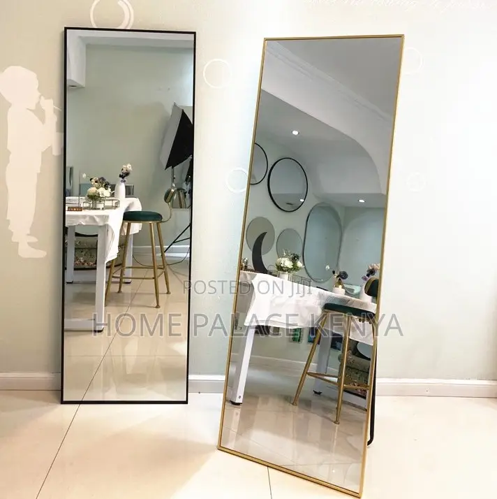 Dressing Mirror: Aluminium Alloy Linear Display Profile Mirror