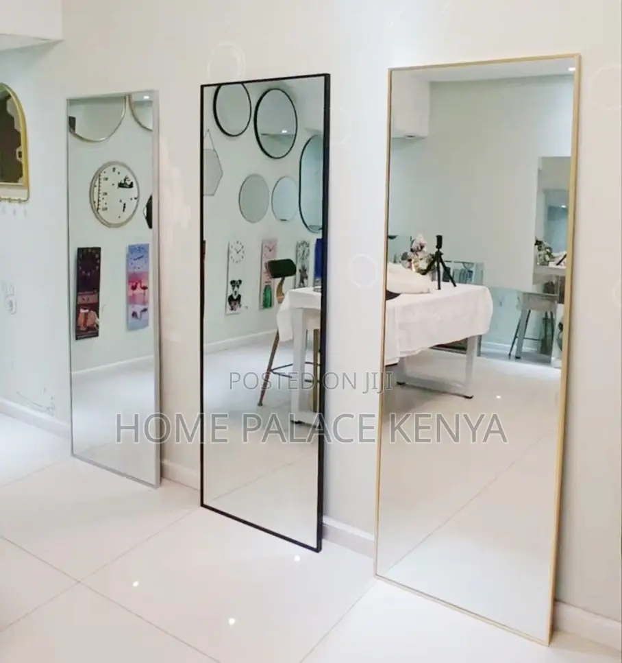 Dressing Mirror: Aluminium Alloy Linear Display Profile Mirror
