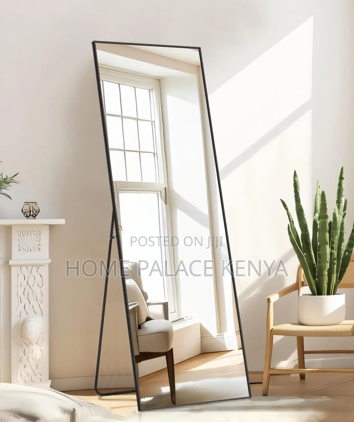 Dressing Mirror: Aluminium Alloy Linear Display Profile Mirror