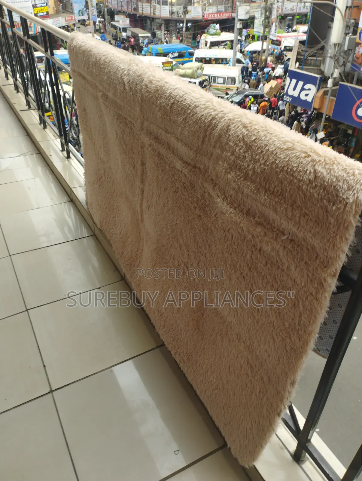 Fluffy Carpet 5 by 8 Plain Color