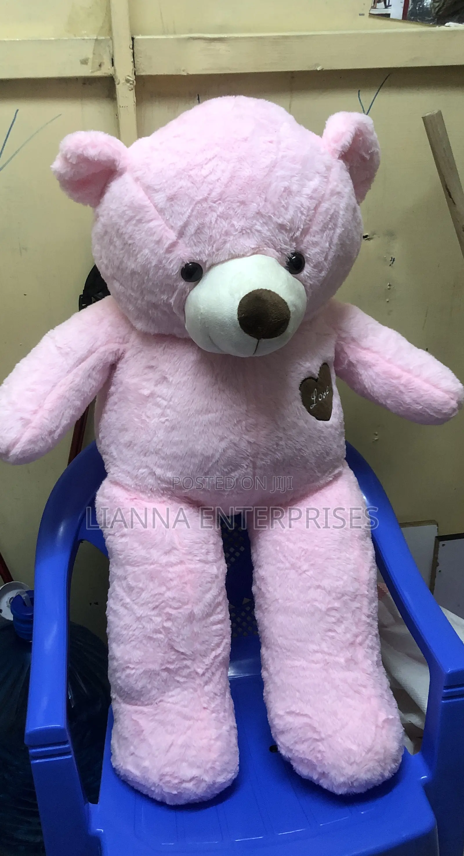 Pookie Cute Pink Teddy Bear 100cm