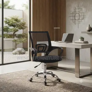 Office Chair; Mid Backrest Ergonomic Mesh Clerical Home Chairs