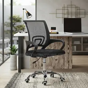 Office Chair; Mid Backrest Ergonomic Mesh Clerical Home Chairs