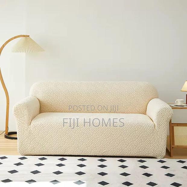 Egyptian Made Damask Material Sofa Cover - thumbnail 6
