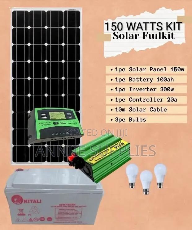 Solar System 150W All Weather