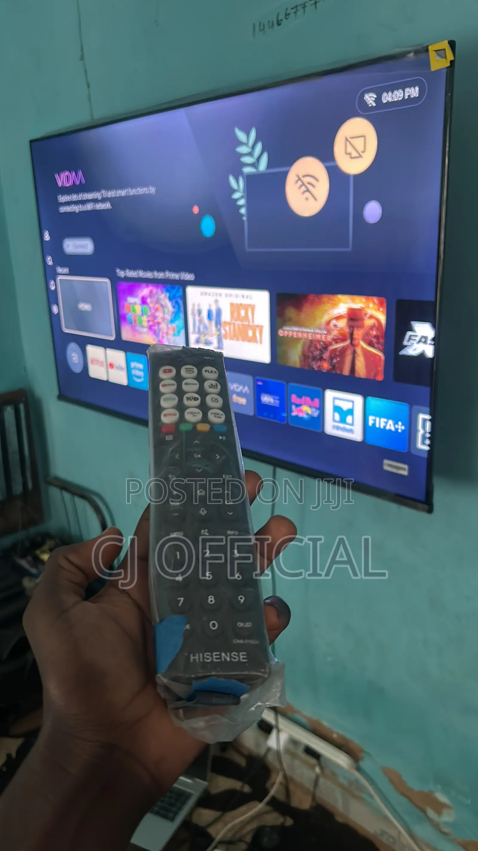 Hisense 55 Inch Frameless Smart TV