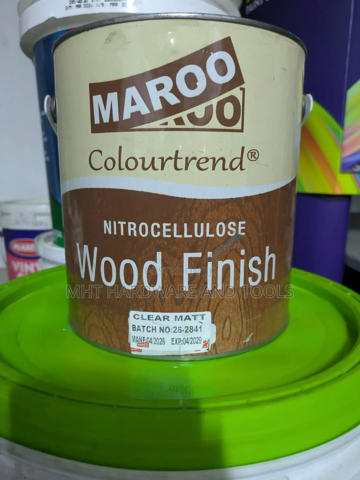 NC Clear Wood Varnish 4L