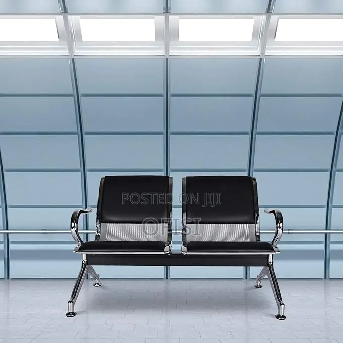 Waiting Bench; Two-Person Airport Waiting Office Bench