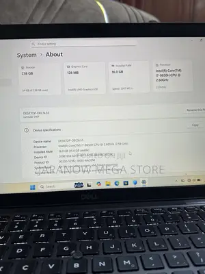 Laptop Dell Latitude 5400 16GB Intel Core i7 SSD 256GB