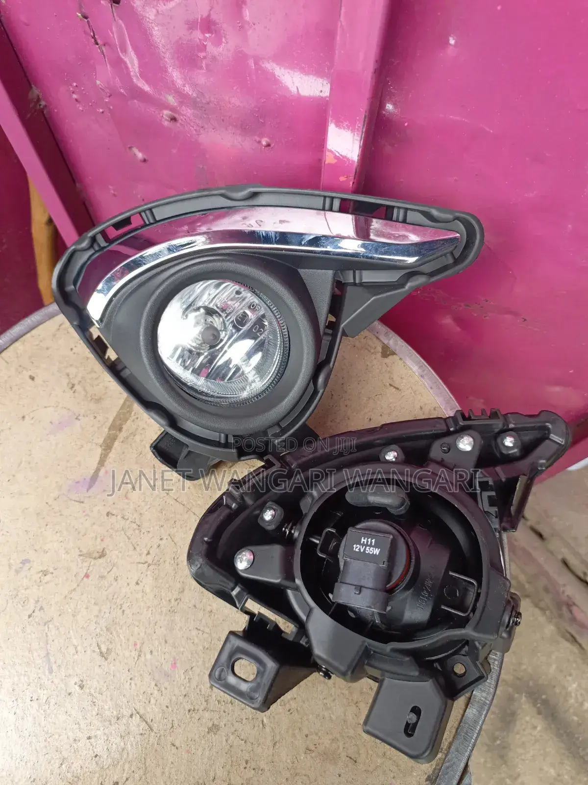 Complete Set Foglight and Covers for Demio
